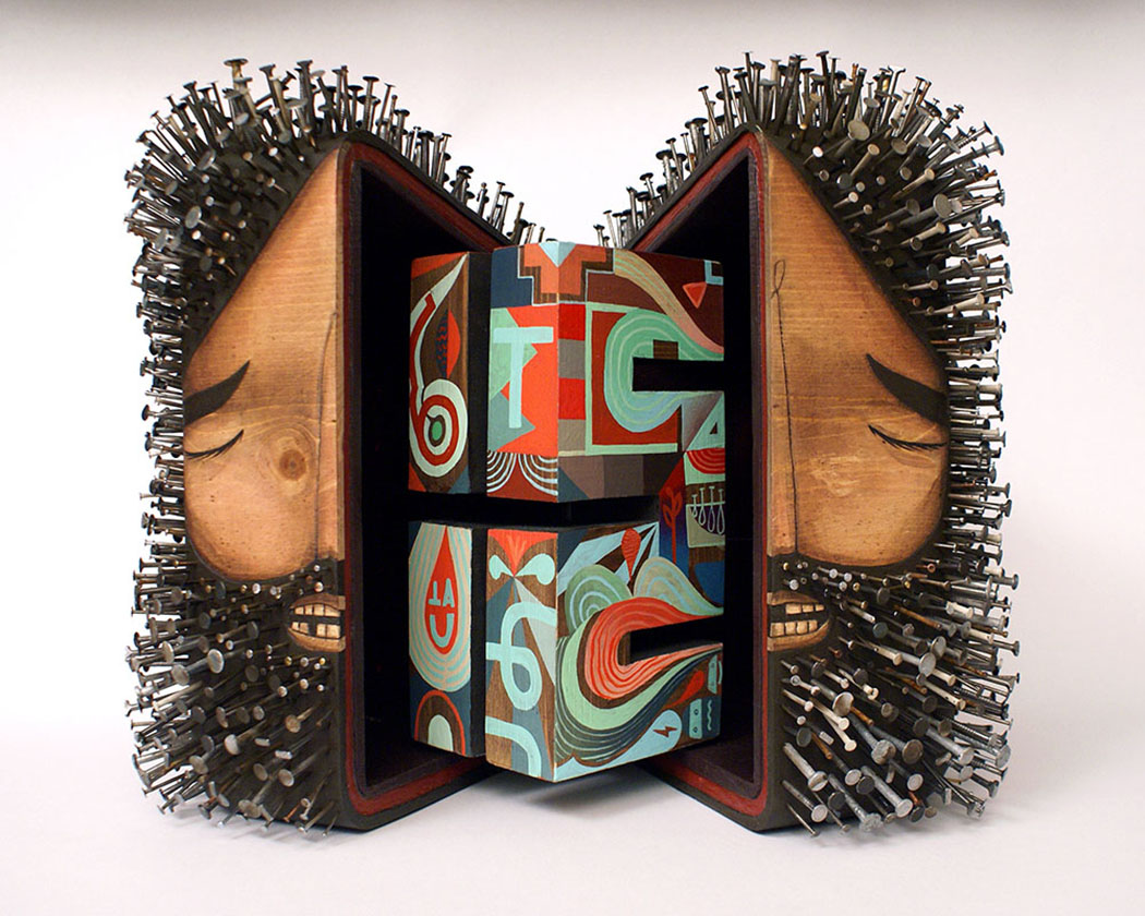 Jaime Molina - Wooden Sculptures - Ahşap Heykel - Figurative - Mixed matterial