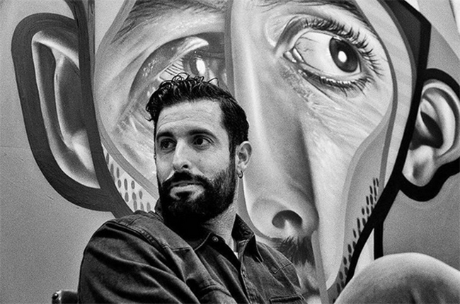 CT - Sanat - Sokak Sanati - Retro - Cubism - Duvar Resmi - Photorealistic - Street Art - Murals - Belin