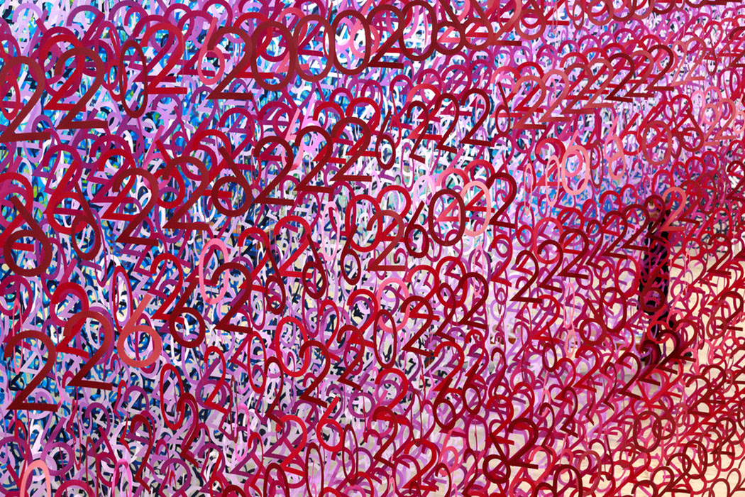 Sanat - Enstelasyon - Emmanuelle Moureaux - Forest Numbers - Rainbow Numbers - Colors - Renkler - Rakamlar