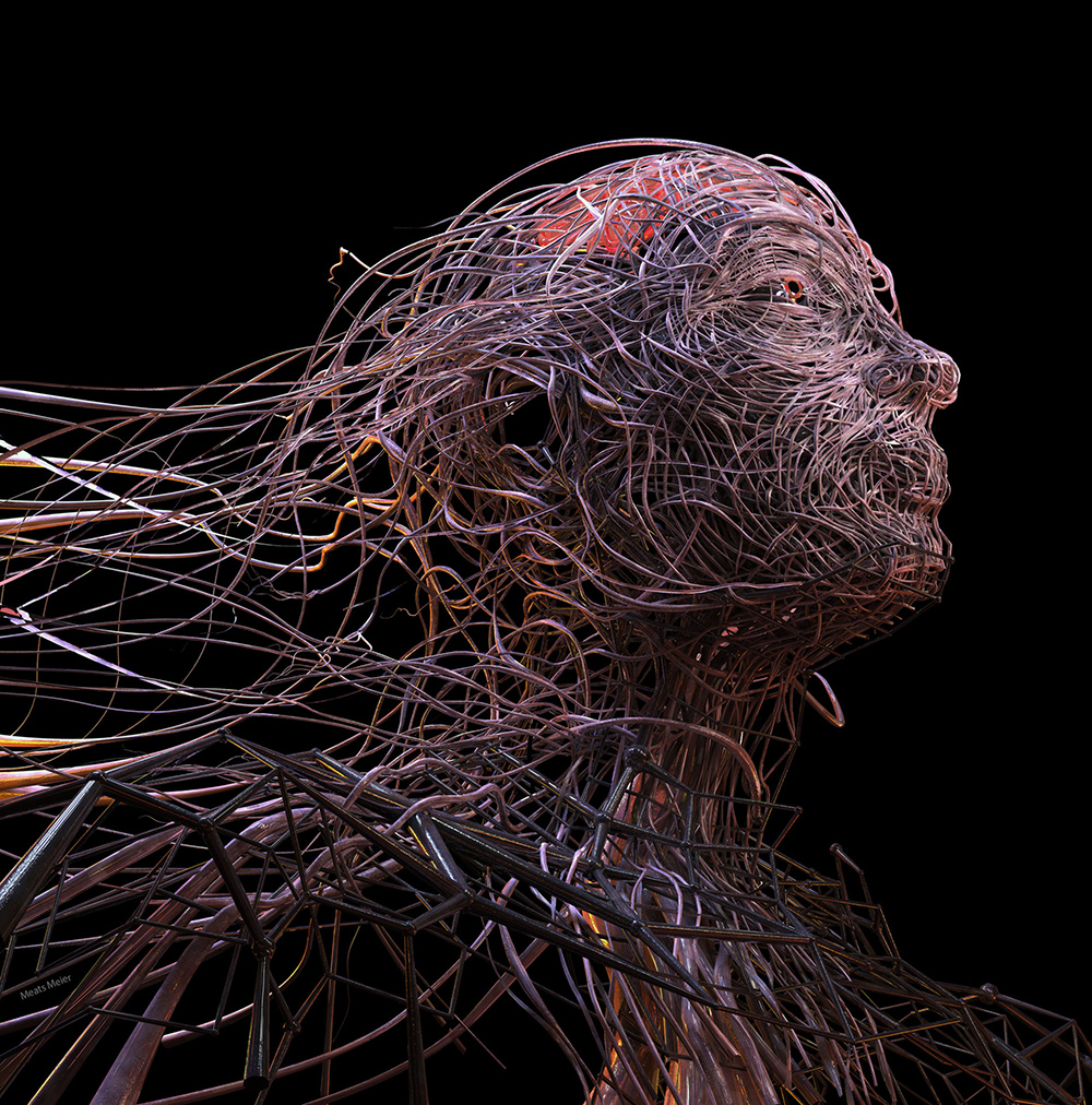 Crea.Tips - Sanat - Dgital Art - Dijital Sanat - Meats Meier -3D - illüstrasyon - Optic
