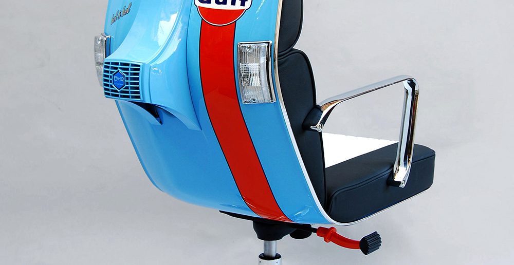 Crea.Tips - Tasarım - Endüstriyel Tasarım - Bel&Bel - Vespa - Scooter Chair - Featured