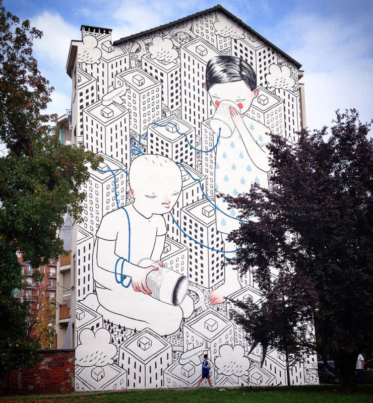 Crea.Tips - Sanat - Sokak Sanatı - Art - StreetArt - Mural - Millo