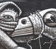 Crea.Tips - Art - Street Art - Phlegm - Comic Book Style Murals - Sokak Sanatı