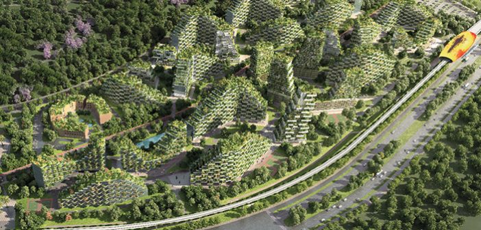 Çin’den Çevre Dostu Muazzam bir Orman Şehri Projesi – FOREST CITY