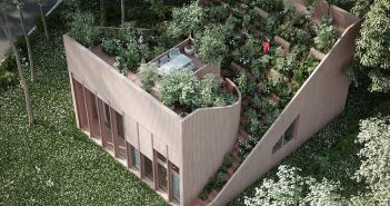 Crea.Tips - Doğa - Tasarım - Mimari - Ying Yang House - Penda - Garden Roof - Sustainable Food Production